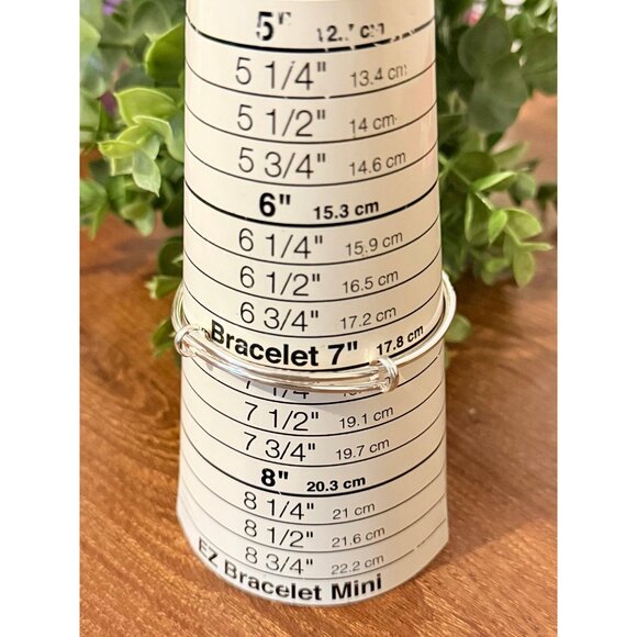 Silver Bypass Bangle - Picture 8 of 8